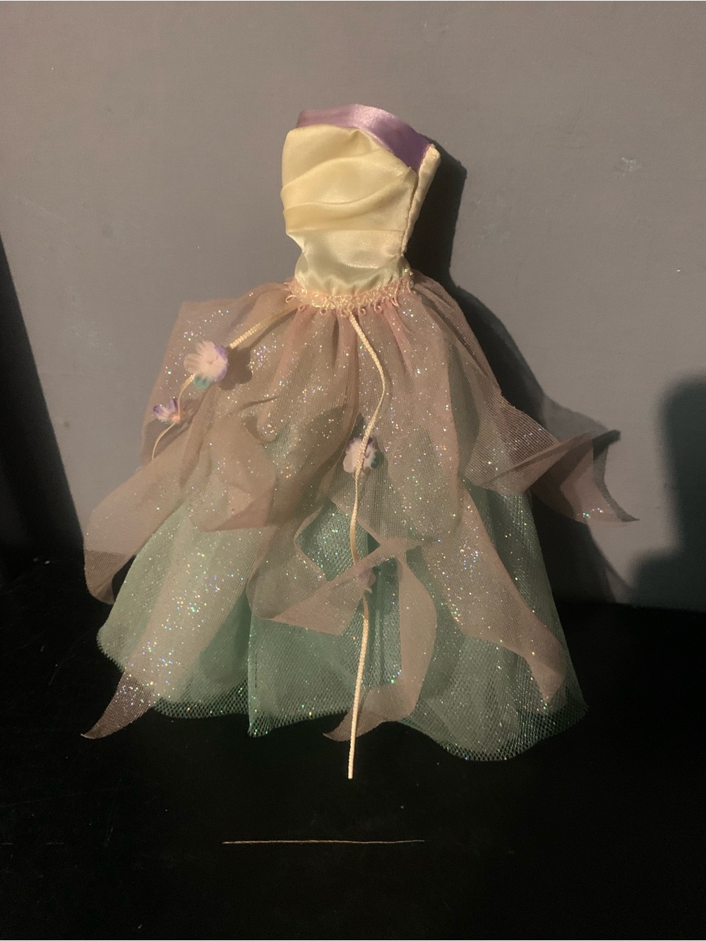 Vintage Barbie Of Swan Lake Teresa The Fairy Queen Dress Only